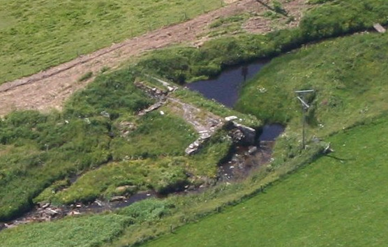 Dam before restoration